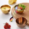 Stainless Steel Small Bowls Sauce Dishes Ice Cream Cups Mini Serving Dessert Bowl Round Seasoning Dishes Sushi Dipping For Kitchen Salsa Tazones Pequenos