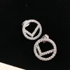 Classique Designer Perle Argent Boucles D'oreilles Pour Les Femmes Boucle D'oreille Luxurys Designers Coeur Or Hoop Lettre Boucles D'oreilles Bijoux