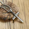 Pendant Necklaces Baseball Bat Jewelry Cross Necklace In Stainless Steel Softball