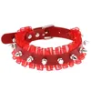 Hip Hop Vintage Spitze Leder Halsband Halskette Frauen Männer Harajuku Punk Sexy Niet Aussage Kragen Halskette Schmuck