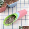 Other Garden Tools 4Pcs/Set Set Each Includes 1 Scoop Hole Puncher Shovel Cup Digging Seeding Planting Helper For Home Drop Delivery Dhckm