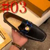 AA High-end Fashion Genuine Leather Designer Luxury Shoes Black Loafers Mens Slip-on Non-slip Driving Shoes Comfortable Soft Bottom Moccasin A2