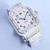 Luxury Cardier Watch Women Diamond Watches Men AAA Jakość Precyzyjna 41 mm Automatyka Automatyczna zegarki ze stali nierdzewnej Wodoodporne Luminous Montres