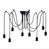 Pendant Lamps Modern White Spider 3/4/6/8/10/12 Heads Lights Creative Heavenly Maids Scatter Blossoms Home Lighting