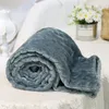 Filtar Swaddling 3D Fluffy Super Soft Kids Bed Sprid Wheat Grain Mysigt Baby Toddler Bedding Quilt Coral Fleece Furry Child 230331