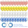 Outros suprimentos de festa de evento 40pcs Confetti de balão de ouro rosa Configuração de helium Balloon Baby Shower Birthday Party Decoration Balloon Wedding Anniversary 2303331