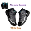 Chaussures de basket DMP Alternate Gamma 11s Low Cement Grey 11s Cherry 11 Lost and Found 1s With Box Panda Olive Palomino Royal Reimagined Satin Bred Celtics Space Jam