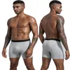 Sous-vêtements taille européenne coton sous-vêtements masculins boxe longue jambe boxe sous-vêtements masculins Slip Calzoncilos Hombre chemise de boxe 230331