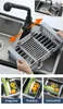 Storage Holders Racks Kitchen Stainless Steel Sink Drain 304 Dish Drying Insert Organizer Fruit Vegetable Drainer Basket 230331