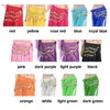 Stage Wear Women Sexy 3 Rows Belly Dance Hip Scarf Wrap Belt Dancer Skirt Costume Chiffon 13 Types For Choose