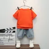 Kleidung Sets Kinder Sommer Freizeitkleidung Anzug Baby Jungen Mädchen T-Shirt Kurze Hosen 2er Sets Kinder Säuglingsmantel Kleinkind 1 2 3 4 5 Jahre 230331