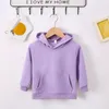 Hoodies & Sweatshirts Spring Boys Cotton Hooded Sport Wear Kids Sweater Fashion Autumn Soild Sweatshirt 2-12Yrs Children Outerwear Coats