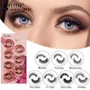 WOMELL 5 pairs 100% Mink Eyelashes 3D Makeup False Eyelashes Full Strip Fake Lashes Fluffy faux cils Soft Maquiagem Eye lashes