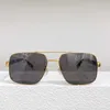 Top lunettes de soleil de créateurs de luxe 20% de réduction Gjiains Network Red Same Style Female Box Toad Mirror Pilot Male gg0529