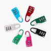 Mini Dial Digit Lock Número Código Senha Combinação de lanchonete de segurança para viagens para viagens para trava de bagagem de cadeado de ginástica dh999