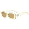 Fashion w Sunglasses New Small Box Sunglasses Ow Arrow Street Photography Hip Hop Disco Glasses Men's and Women's Trend