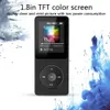 MP3 MP4 Players Mini Player BluetoothCompatible Ser Portable MP4 FM Radio Ultrathin Student 128GB Hifi Music Recording Ebook 230331