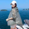 女性用ジャケット日焼け止め女性のアイスシルク薄い通気性2023サマージャケット韓国西部カーディガンルーズラージサイズ女性コート潮