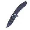 Классический флиппер карманный складной нож D2 Titanium Covert Point Blade G10/ ручка из нержавеющей стали Шаровой подшипник быстро открытые ножи с розничной коробкой