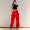 Herenbroek Originele persoonlijkheid Sweat Women Fashion Print Hip Hop Trousers Jazz zweetwedstrijden Casual Loose Dance Sporty 230324