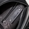 7a Designer -Taschen Intrecciato Häket Leahther Männer Crossbody Black Cowhide und Hardware -Geldbörse