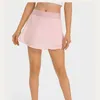 Outfit Yoga LU-31 Scate gonne da tennis Gym golf che corre pantskirt pantalone sexy donne sport sport cortometrali tasca