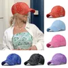 2023 Novo boné de beisebol vintage unissex Paisley Prinha mulheres coloridas coloridas protetora solar esportes chapéus de algodão