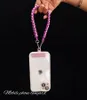 Mobiltelefonband Tillbehör universell mobiltelefon LANYARD CARD PASKET CLEAR EXPACTION SAPTABLABLE Justerbart halsbandsklipp Snap Cord Rope Patch 5000pcs