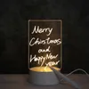 Veilleuses Note Board Veilleuse DIY Creative Led USB Message Lumière De Vacances Avec Stylo Cadeau Pour Enfants Petite Amie Décoration De La Maison Veilleuse P230331