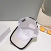 ボールキャップ新しいレター野球キャップPRDラムヘアステッチアーティストハットシンプルなファッション高級デザイナー帽子アクセサリー