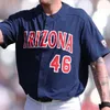 Ncaa College Arizona Wildcats Beyzbol Forması Kiko Romero Nik McClaughry Chase Davis Mac Bingham Tyler Casagrande Garen Caulfield Cameron LaLiberte Tony Bullard