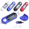 MP3 MP4 Players Mini LCD Display com Usb High Definition Music Support FM Radio Free Earphone 230331