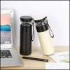 Water Bottles Stainless Steel Thermos Bottle Tea Portable With Infuser 500Ml Adt Drop Delivery Home Garden Kitchen Dining Bar Drinkwa Dh9C4