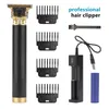 Горячий USB -зарядный электрический шейвер для волос Clipper Professional Electric Hair Trimmer парикмахерская триммер шейвер борода мужчина для волос