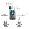 Projectoren 5WX2 Stereo Dual Channel Digitale versterkerbord Audiomodule 5V Klasse D USB -stroomkabel en 230331