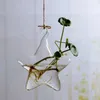 Vasen zum Aufhängen transparenter Glasblumen Hydrokulturpflanzen Büro Heimdekoration Terrarium HG99