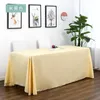 Table Cloth Colourful Wedding Cover Square Rectangle Polyester Linen el Banquet s Decoration Wholesale 230330