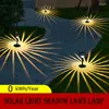 Zonne-energie Ground Plug-in Lawn Lamp LED LED Waterdichte tuin Villa Courtyard Huishouden Landschap Lichtlampen