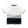 T Shirts Elegante zomerkinderen Polo shirt Hoogwaardige jongens T -shirts katoenen stof Tops T -stukken Kinderkleding 230331