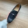 Business Feragamo Design Walk Dress Shoes Gentlemen Fashion Casual Men Black Oxfords äkta reseläder Pointed Comfort Toe Mens 6sy0