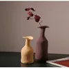 Плантаторы горшки современные домашние украшения Morandi Color Vase Simple Art Primitive Living Room Расположение цветочки керамика L230330