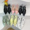 Дизайнерские туфли для обуви женские каблуки жены женская тенденция классика элегантная страза Пинтированные пальцы ног от Shoe02 01 AEGO