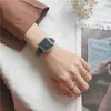 Wristwatches Fashion Women Silver Watches Square Design Vintage Ladies Ulzzang Brand Casual Female Quartz Watch With Mesh StrapWristwatches