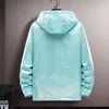 Men's Jackets Large Size Lightweight Quick Drying Hooded Jacket 2023 Summer Classic Style Breathable Men's Sun Protection T156