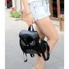School Bags Women's PU Leather Owl Backpack Cute Cartoon Casual Travel Shoulder Bag Pretty Bookbag 230331