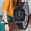 Armbanduhren WJ-7872 Quadratische Damenuhren Sternenhimmel Luxusmode Diamant Damen Magnet Uhr Weibliche Quarz Armbanduhr Relogio