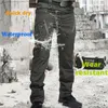 Męskie spodnie swobodni mężczyźni pieszki pieszki Ix9 Miasto Wojskowe spodnie taktyczne mężczyźni na świeżym powietrzu Wodoodporne spodnie Swat Combat Army Pants W0325