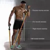 Resistance Bands 11 Pieces Of Resistance Tube Strap Set Fitness Yoga Gym Draw Rope Exercise Home Training Anchor Door Expander With Ankle 230331