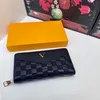 Cartera de lujo para mujer, diseñador de moda para mujer, tarjetero, minicartera negra, carteras clásicas para mujer y para hombre, diseñador de carteras