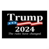 Bandeiras Trump 3x5 Ft 2024 Re-eleger levar a América de volta bandeira com ilhós de latão patriótico